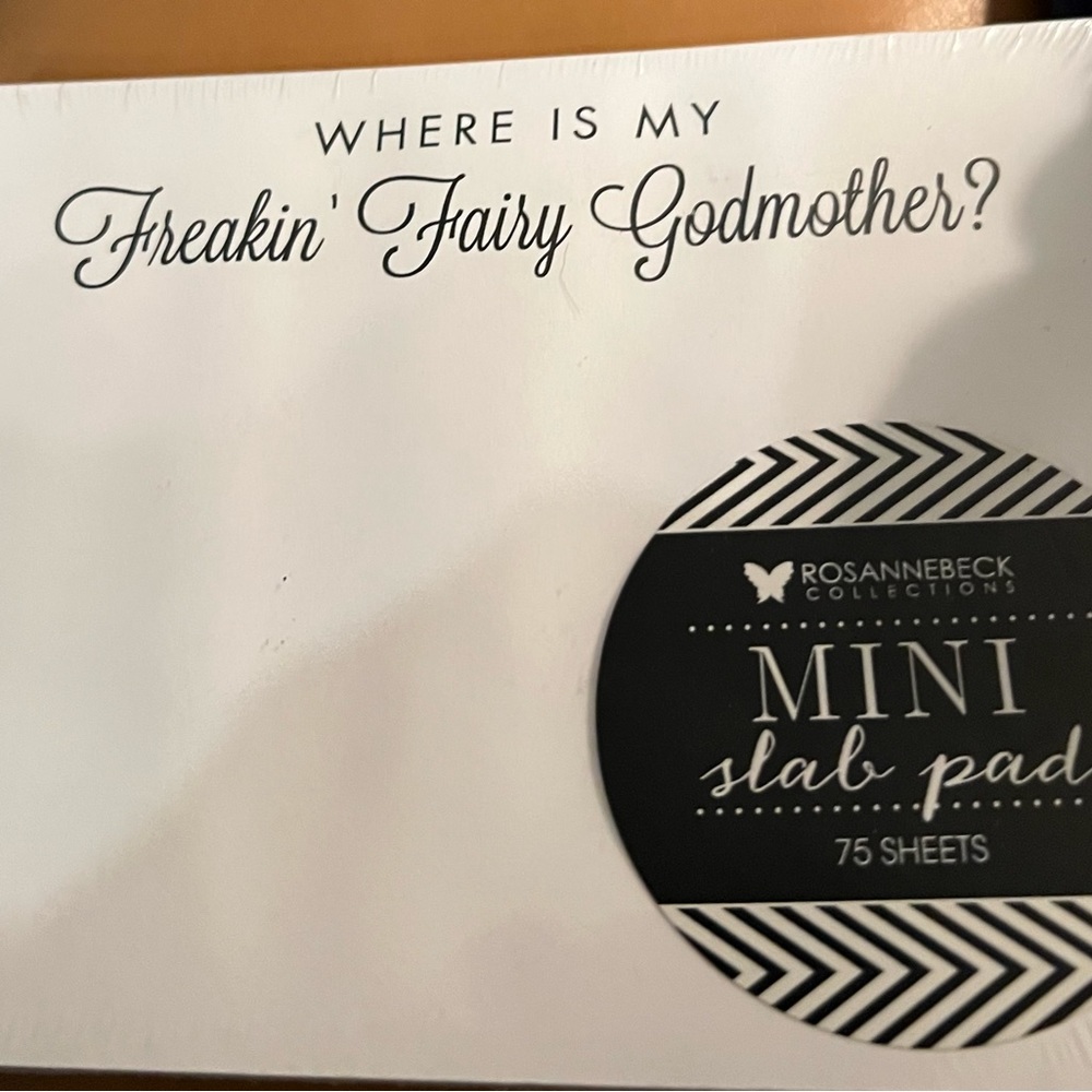 🧚‍♀️ Mini Slab Pad - Where Is My Freakin’ Fairy Godmother? NEW & SEALED